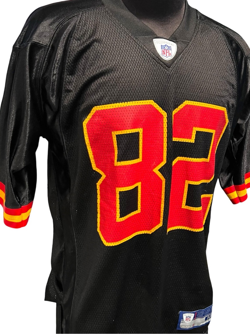 NFL Reebok Kansas City Chiefs KC NFL Dante Hall 82 Football Jersey Mens Medium - Picture 3 of 8